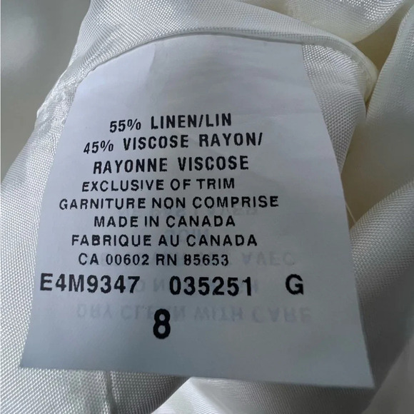 Melrose Off White Embroidered Floral Vneck Maxi Dress Size 8 - Picture 9 of 11